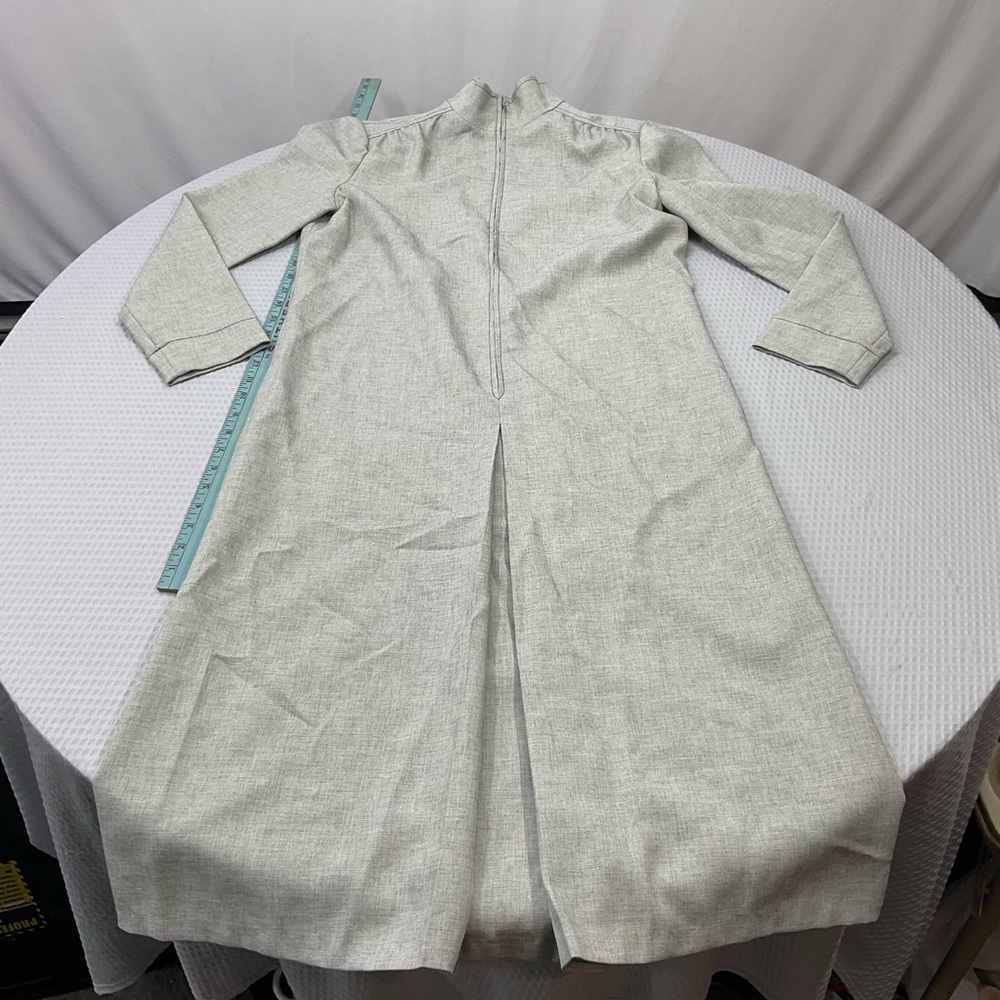 Vintage Rothschild Gray Asymmetrical Dress